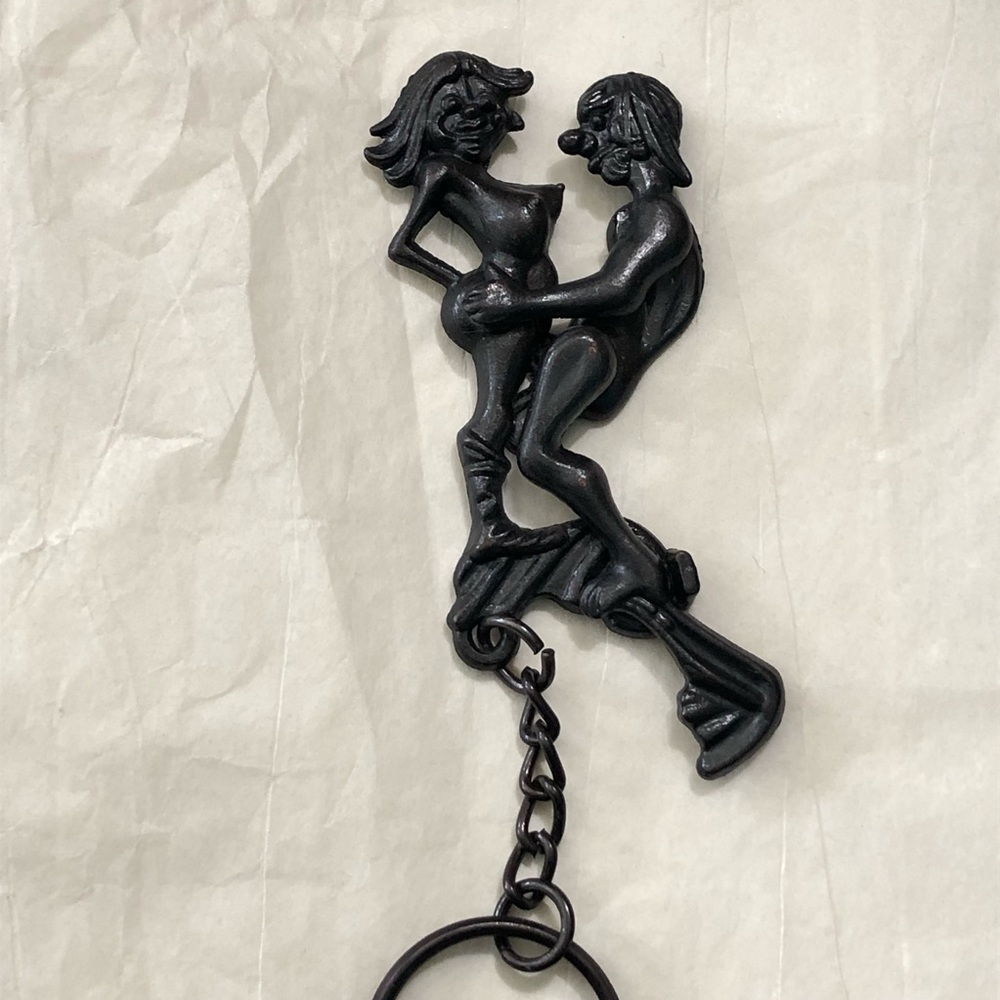 Black Keychain Accessory